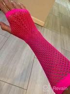 img 1 attached to 13 Styles 80S Fishnet Gloves For Women And Girls In Theme Party Costume Accessories review by Paul Giordano