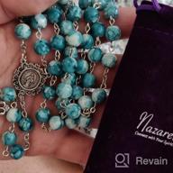 img 1 attached to 🔹 Catholic Miraculous Turquoise Jewelry for Boys at Nazareth Store review by Vladimir Castillo
