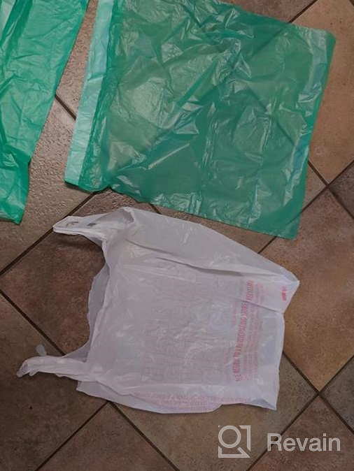 img 1 attached to 🗑️ AYOTEE Small Trash Bags 4 Gallon Drawstring - 60 Count Mini Garbage Bags for Bathroom, Kitchen, Bedroom, Office, Car review by Mike Zeigler