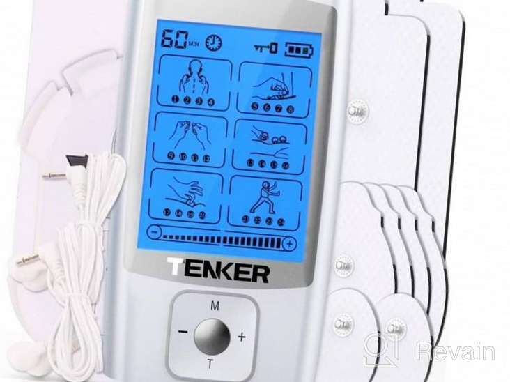 img 1 attached to TENKER Muscle Stimulator: 24 Effective Modes For Pain Relief & Muscle Strength With Rechargeable TENS Machine And Electrode Pads review by Calvin Booker