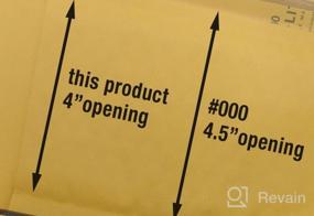 img 6 attached to Fuxury Kraft Bubble Mailer - Конверты с прочной адгезией для малого бизнеса, 8,5X12 дюймов, 25 упаковок, самозапечатывающиеся конверты Bubble Mailer - идеально подходят для безопасной упаковки, коричневый