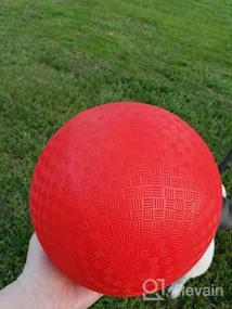 img 3 attached to Get Active With AppleRound'S 8.5 Inch Playground Ball Set - Perfect For Dodgeball, Handball, Camps, And Schools!