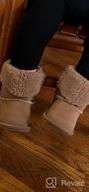 img 1 attached to Cozy & Stylish Winter Boots For Baby Girls - Plush, Warm & Soft Sole! review by Jenn Arnold