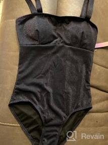 img 5 attached to Women'S Push Up Padded Monokini Swimsuit - Tummy Control, Adjustable Conservative One Piece By MOLYBELL