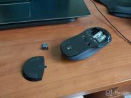 img 3 attached to Logitech M510 Blue Wireless Mouse with USB 🖱️ Unifying Receiver - Comfortable Shape, Back/Forward Buttons and Side-to-Side Scrolling review by Som Sak ᠌
