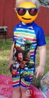 img 1 attached to 👦 Disney Toy Story Swimsuit for Boys review by Tyler Fountas