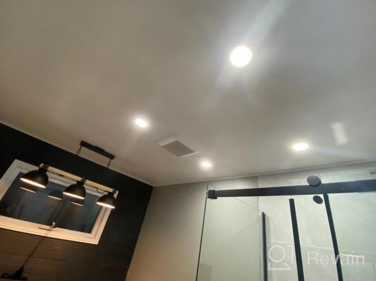 img 1 attached to 💡 12 Pack LED Recessed Lighting 4 Inch, Dimmable Ceiling Light, Slim Design with Junction Box, 9w (60-80w Eqv), 5000K Warm White, 650LM, ETL Certified review by Faten Teller