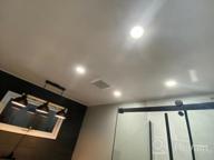 картинка 1 прикреплена к отзыву 💡 12 Pack LED Recessed Lighting 4 Inch, Dimmable Ceiling Light, Slim Design with Junction Box, 9w (60-80w Eqv), 5000K Warm White, 650LM, ETL Certified от Faten Teller