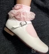 img 1 attached to Nina Bonnett Little White Girls' School Uniform Shoes for Toddlers review by Matthew Kocur