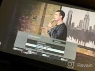 img 1 attached to Epson EF-100 Smart Laser Projector With Android TV White review by Bryan Aleman