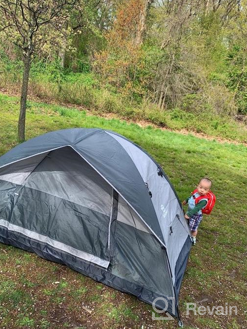 img 1 attached to Bessport Camping Tent: Water Resistant 2/4/6 Person Dome Tents For Outdoor Hiking & Festival Camping review by Micky Lovett