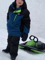 img 1 attached to Gizmo Riders Stratos: Ultimate 2-Person Kids' Snow Sled For Ages 3+ review by John Boyce