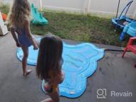 img 1 attached to 68'' Octopus Sprinkler Play Mat For Girls/Kids: Fun Summer Outside Activities With BATURU Splash Fountain! review by Daniel Fung