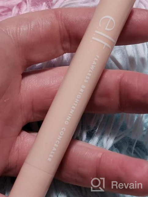 img 1 attached to E.L.F. Flawless Brightening Concealer, Illuminating & Highlighting Face Makeup, Conceals Dark Under Eye Circles, Light 23 C, 0.07 Fl Oz review by Jon Booth