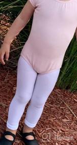 img 3 attached to Capezio Classic Sleeve Leotard 8 10 Girls' Clothing for Active
