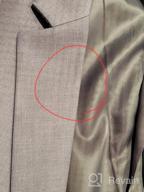 img 1 attached to Men'S Blazer: COOFANDY Sport Coat Casual One Button Business Suit Jacket review by Mod Kindred