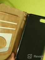 картинка 1 прикреплена к отзыву LiBrown IPhone 7 Plus/8 Plus Wallet Case With Card Holder, Folio Flip Stand & Wrist Strap For 5.5" Apple Phones от Jonathan Arroyo