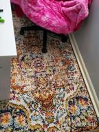img 1 attached to Add A Bohemian Flair To Your Space With Rugshop'S Vintage Distressed Area Rug - 5' X 7' Multi review by Predrag Holman