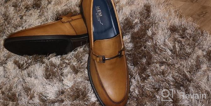 img 1 attached to Find Ace_HS01 Loafers Brown Classic review by Jaie Bobin