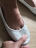 img 1 attached to DREAM PAIRS Sparkling Glitter Ballerina Girls' Shoes - Perfect for Flats review by William Kava