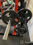 img 1 attached to Complete Home Gym Package: 1000LBS Power Cage, Weight Bench, Barbell Set W/ Olympic Barbell - RitFit Garage & Home Gym review by Kenny Donald