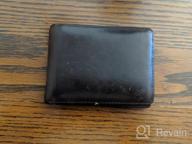 img 1 attached to 💼 Alen Lee Men's Leather Wallet: Sleek & Slim Minimalist Design review by Zachary Ester