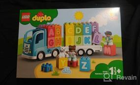 img 6 attached to 🚛 LEGO DUPLO Мой первый алфавитный грузовик: веселая образовательная игрушка для малышей (36 деталей)