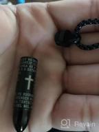 img 1 attached to 🙏 Lord's Prayer Pendant Spanish Version - UMtrade Memorial Ashes Necklace Bullet Cremation Urn Keepsake review by Chris Doe