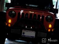 img 1 attached to Front LED Turn Signal Light Compatible With 2007-2017 Jeep Wrangler JK | LITEWAY Fender Side Marker Parking Lights review by Ryan Calabro