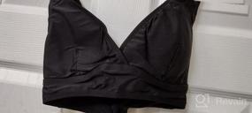 img 5 attached to Cutiefox Women'S 2 Piece Swimsuits Deep V Neck High Waist Tummy Control Bikini Set Bathing Suits