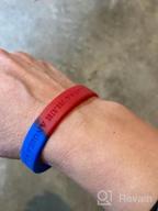 img 1 attached to 5 Classic Custom 100% Silicone Wristbands - Personalized Silicone Rubber Bracelets - Customized, Events, Gifts, Support, Causes, Fundraisers, Awareness - Men, Women review by Melissa Lewis