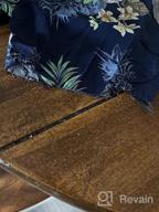 img 1 attached to 🍍 Hawaii Hangover Aloha Luau Shirt Cabana Set in Pineapple Garden Navy - Boy's Version review by Robert Grind