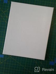img 5 attached to 8 Pack 8X8 Inch Artlicious Canvases For Oil & Acrylic Painting - Blank Stretched Panels For Adults & Kids