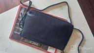 img 1 attached to Small Leather Crossbody Bag: Lecxci Zipper Clutch Purse For Women'S Phone, Shoulder & Wristlet Wallet review by Eric Alcantara