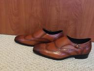 картинка 1 прикреплена к отзыву 💼 Premium Quality FRASOICUS Wingtip Leather Shoes for Men - Size 10 от Jeff Bruno