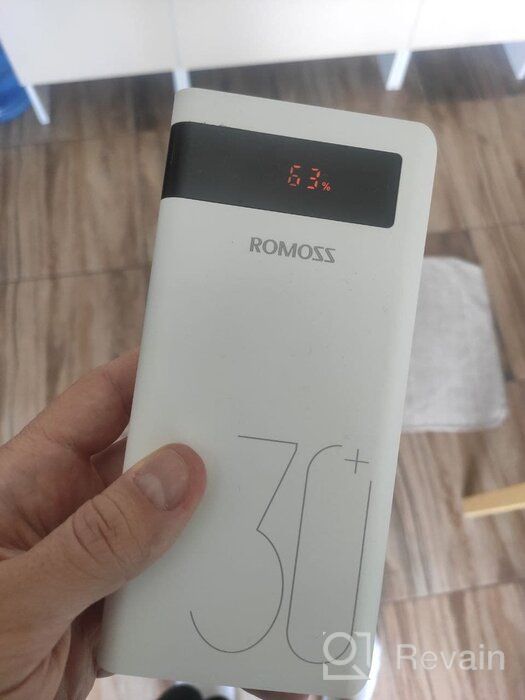 img 1 attached to Portable battery Romoss Sense 8P , 30000 mAh, white review by Hideo Masuda ᠌