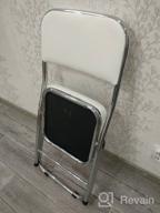 img 3 attached to Woodville Chair, metal/faux leather, beige review by Dorota witek ᠌