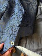 img 1 attached to 🤵 Elegant Boys' Wedding Attire: Boyland Pieces Tuxedo Jacquard Clothing Collection review by Paul Giordano