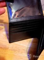 img 1 attached to Men's Genuine Leather Wallet with Window Pockets - Botanner Accessories review by Keith Bradley