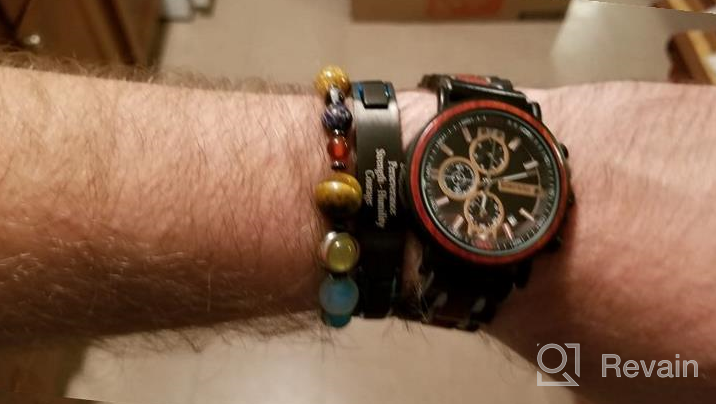 img 1 attached to 📿 Discover the New His and Hers Collection of Circle Distance Universe Bracelets by SPUNKYsoul review by Manni Diaz