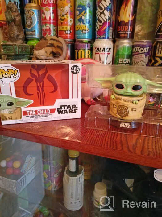 img 3 attached to Funko POP! Star Wars: Mandalorian: The Child with Bag 50963 review by Riko Doi ᠌