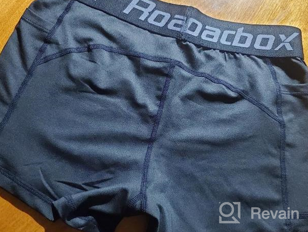 img 1 attached to Ultimate Compression Shorts For Women: Roadbox 3" Volleyball Shorts With Pockets Ideal For Running, Yoga, Cycling, Swimming And Dance review by Sonia Hills