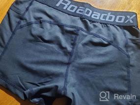 img 6 attached to Ultimate Compression Shorts For Women: Roadbox 3" Volleyball Shorts With Pockets Ideal For Running, Yoga, Cycling, Swimming And Dance