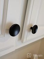 img 1 attached to 5-Piece Goldenwarm Brushed Nickel Cabinet Knobs - LS4008SNB Solid Silver Decor For Dresser Drawers, Bedroom & Bathroom Doors review by John Faxon