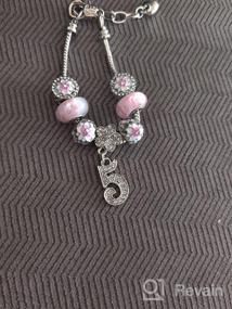 img 6 attached to Подарки на день рождения для девочек: набор ожерелья 🎁 и браслета - коллекция ювелирных изделий на годы.