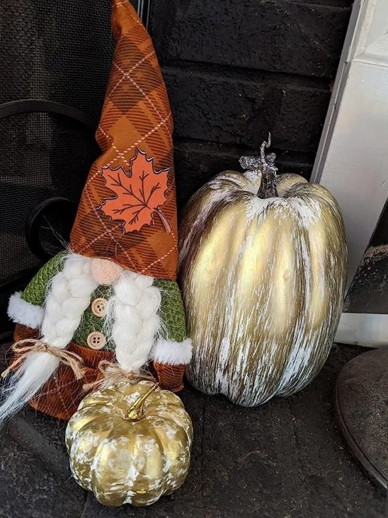 img 1 attached to 6 Pack Handmade Velvet Pumpkins For Fall Decorating - 4.72 In Faux Foam Pumpkin Tabletop Decoration For Autumn Halloween Thanksgiving Harvest Festive Home Decor review by Wendell Mitchell