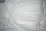 img 1 attached to Baby Girl Newborn Lace Baptism Gown Christening Dress Infant Satin Communion Outfit review by Aaron Jensen