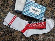 img 1 attached to Novelty Men'S Socks 2-Pack: Poker, Music, Taco, Science Designs - Perfect Funny Gifts For Poker And Taco Lovers review by Mondreka Rosenhoover