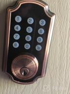 img 1 attached to NEWBANG Keyed Entry Knob Lock In Venetian Bronze For Exterior Door 5763-ORB-ET-1P-1 review by Art Porras