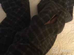 img 7 attached to 👕 DAVID ARCHY Sleepwear Button Down Black Heather: Sleek Style for a Cozy Night's Sleep